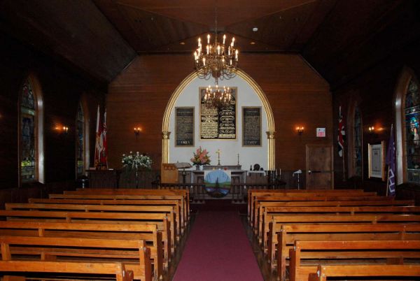 Historic Chapel Interior - Her Majesty's Royal Chapel of The Mohawks